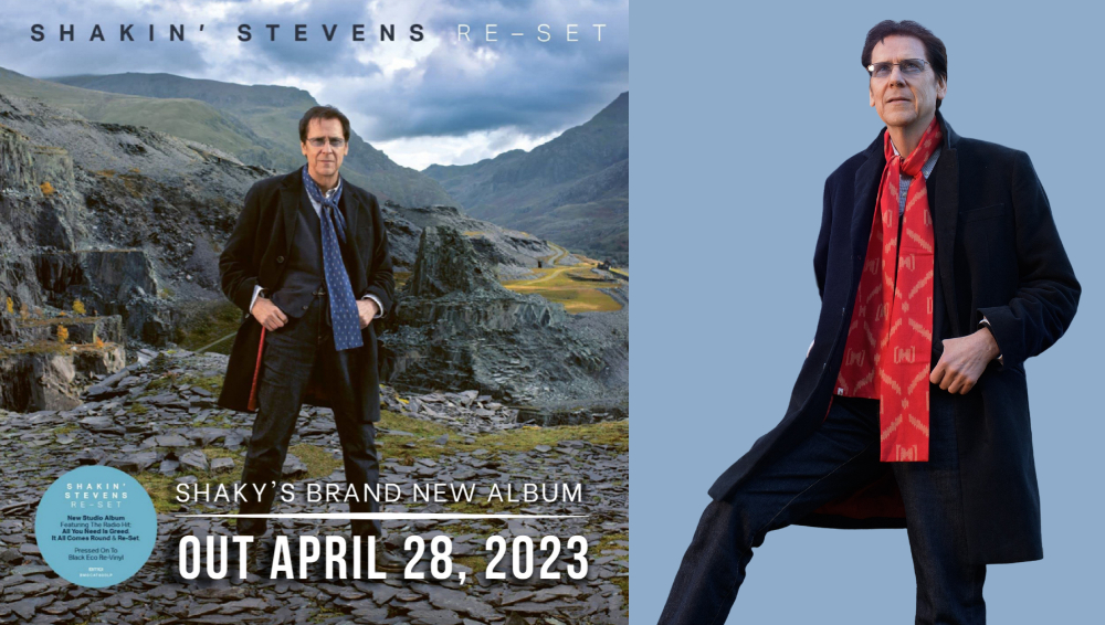 Sheken Neues Album RE-SET von SHAKIN' STEVENS erscheint am 28.April 2023 ...